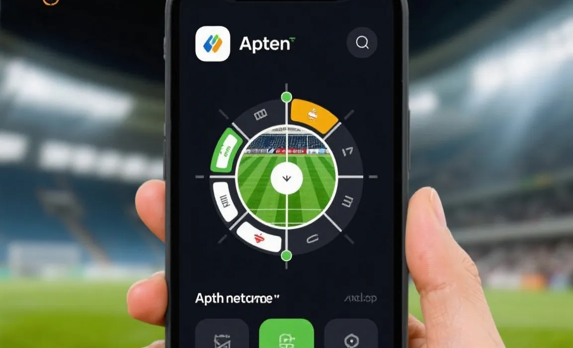 移动端英超比赛中心界面示意图