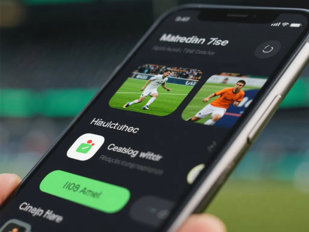 英超直播App界面